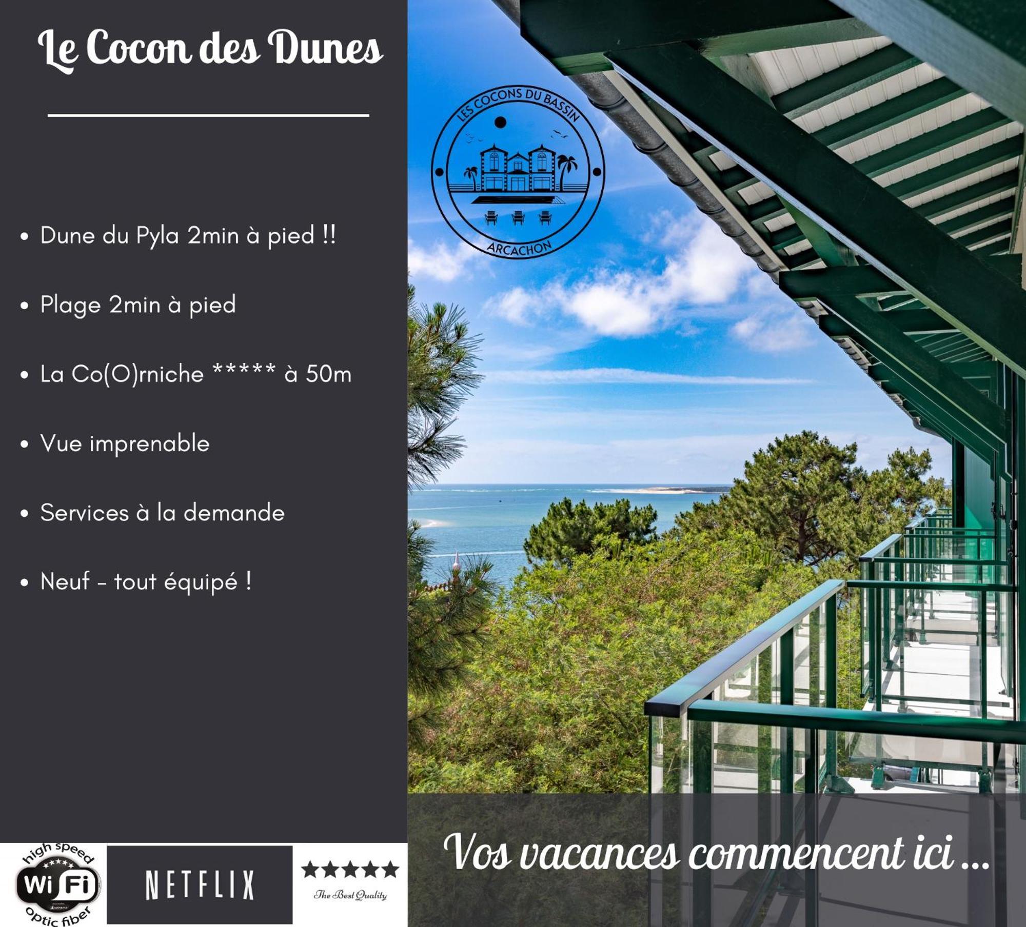 Le Cocon Des Dunes - Vue Mer, Plage&Corniche A Pied ル・ムロー エクステリア 写真